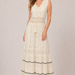 Milica | Boho maxi šaty s výstrihom do V