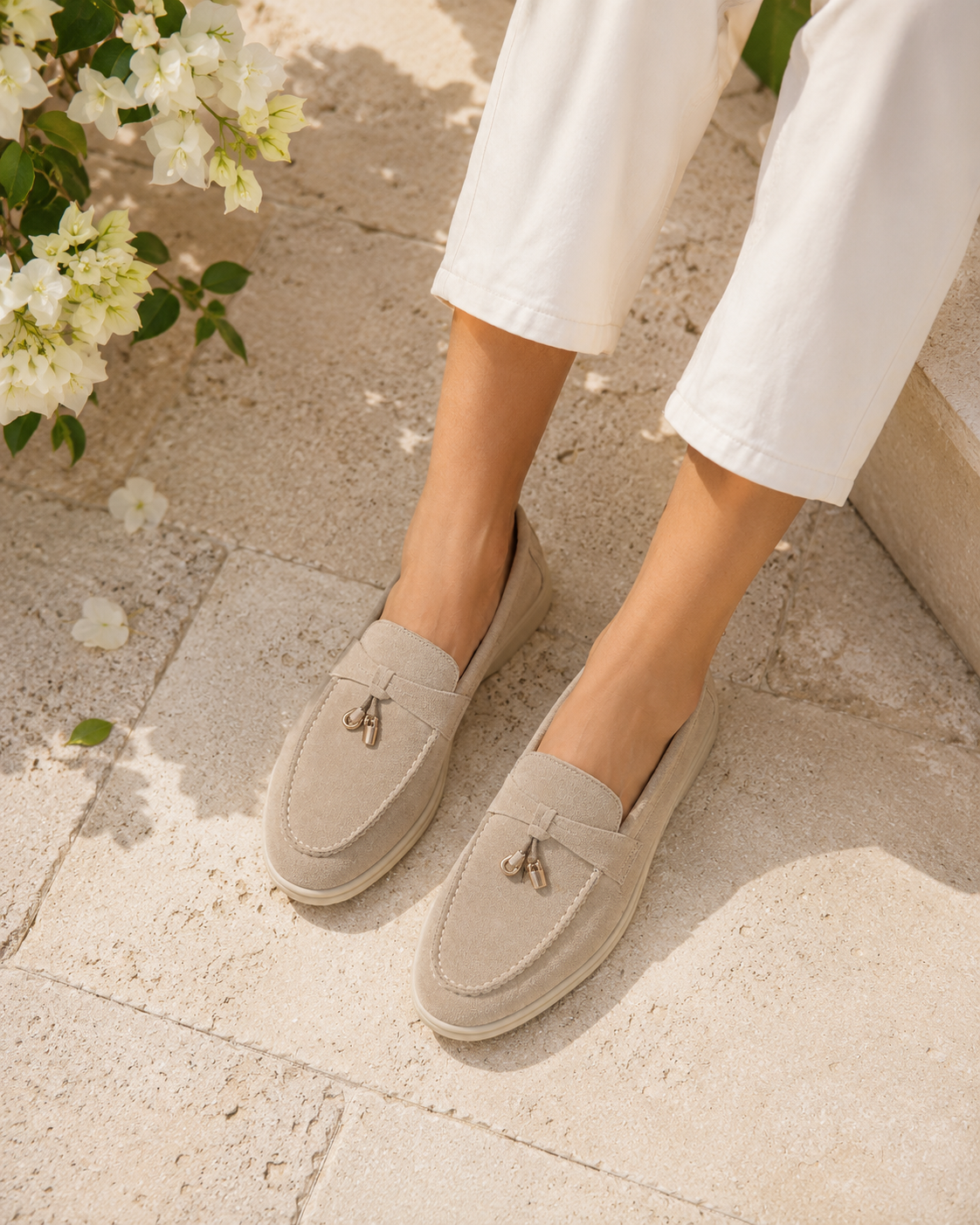 Lívia | Elegantné loafers s kovovým detailom