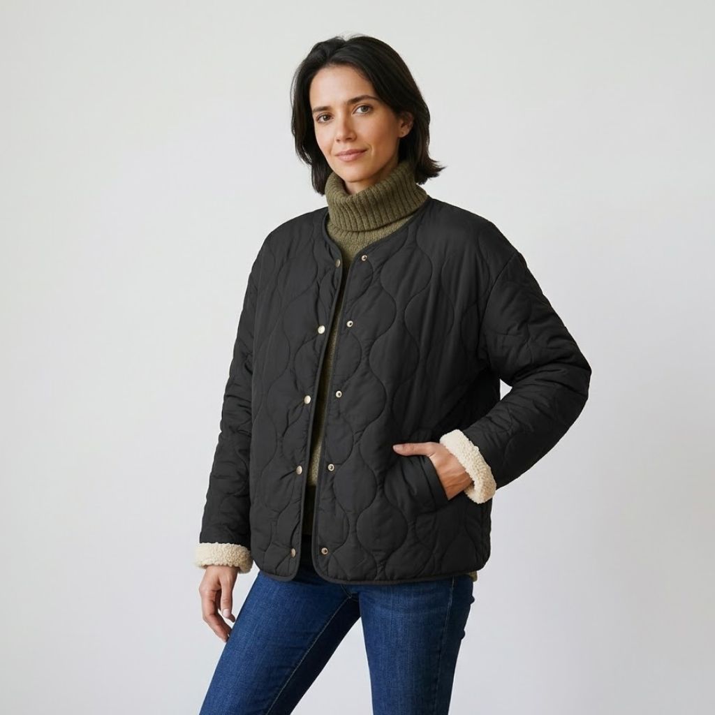 Diana | Oversize prešívaná bunda na každodenné nosenie