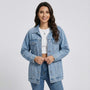 Sofia | Bunda z denimu s oversize strihom v mestskom štýle