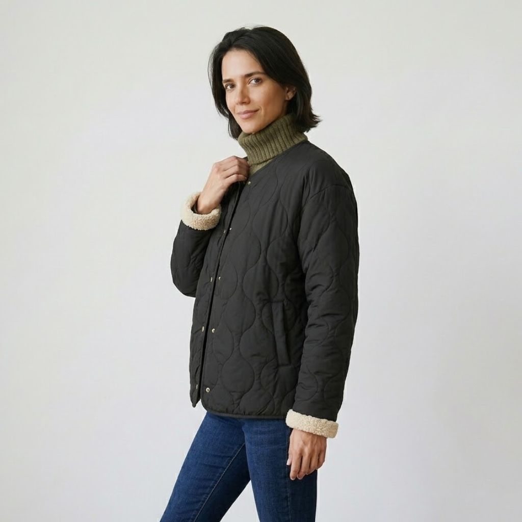 Diana | Oversize prešívaná bunda na každodenné nosenie