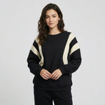 Tatiana | Mikina zo zmesi bavlny s oversize strihom v modernom štýle