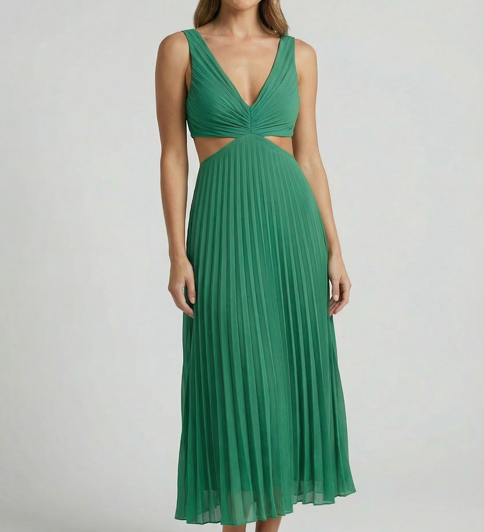 Karina | Elegantné plisované maxi šaty