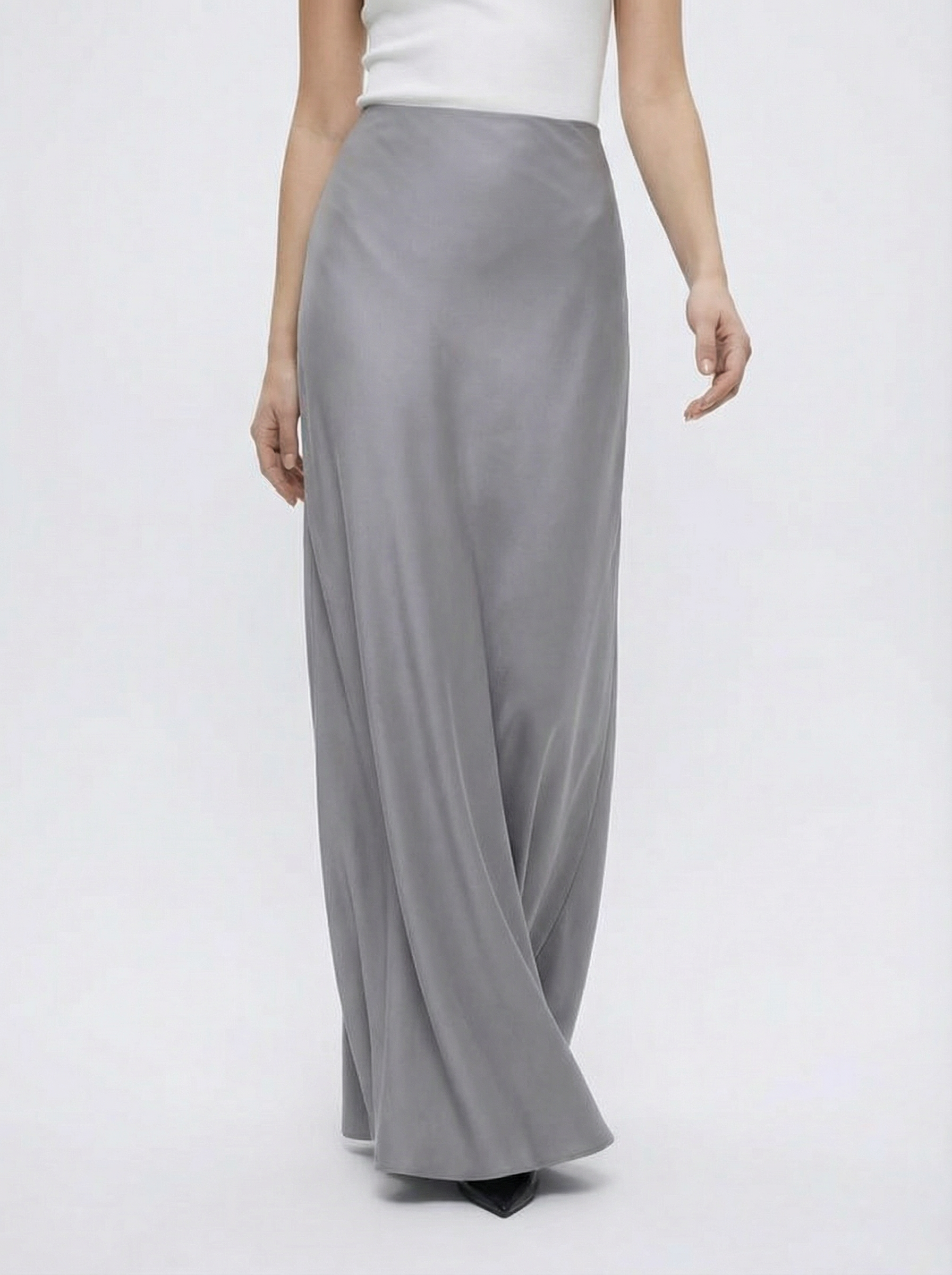 Dominika | Jednoduchá elegantná maxi sukňa