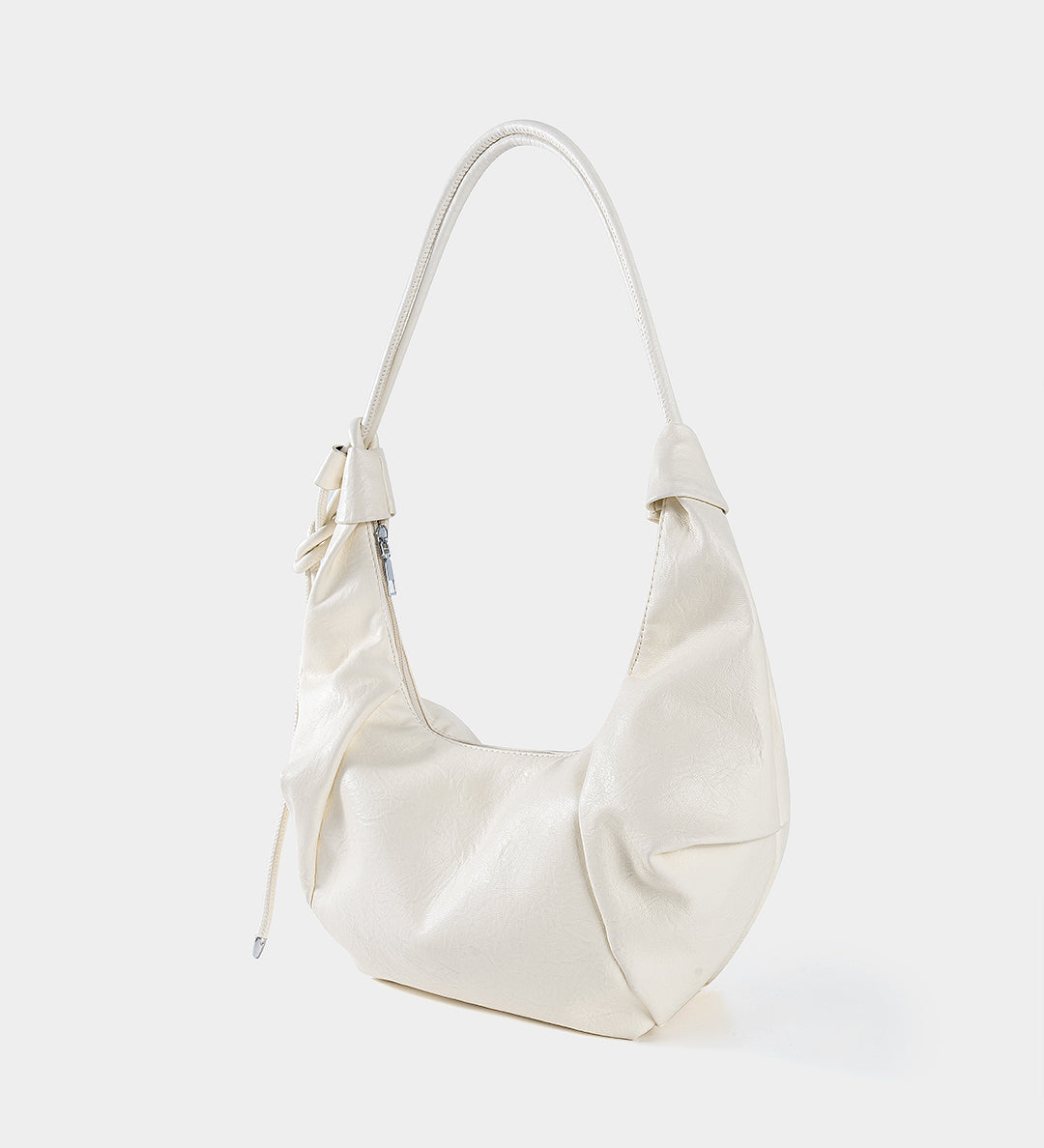 Dominika | Crossbody kabelka z umelej hladkého vzhľadu so zipsom