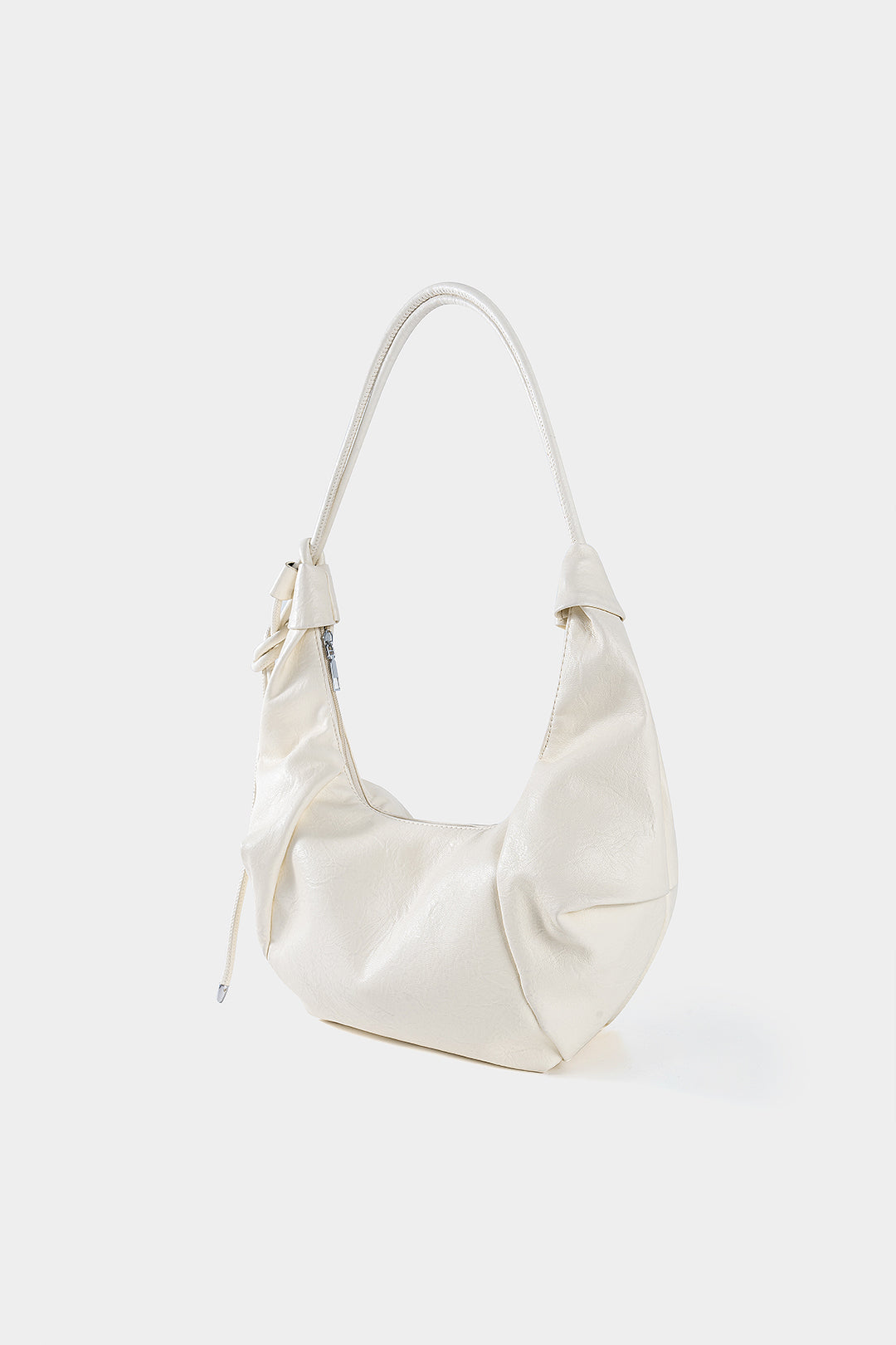 Dominika | Crossbody kabelka z umelej hladkého vzhľadu so zipsom