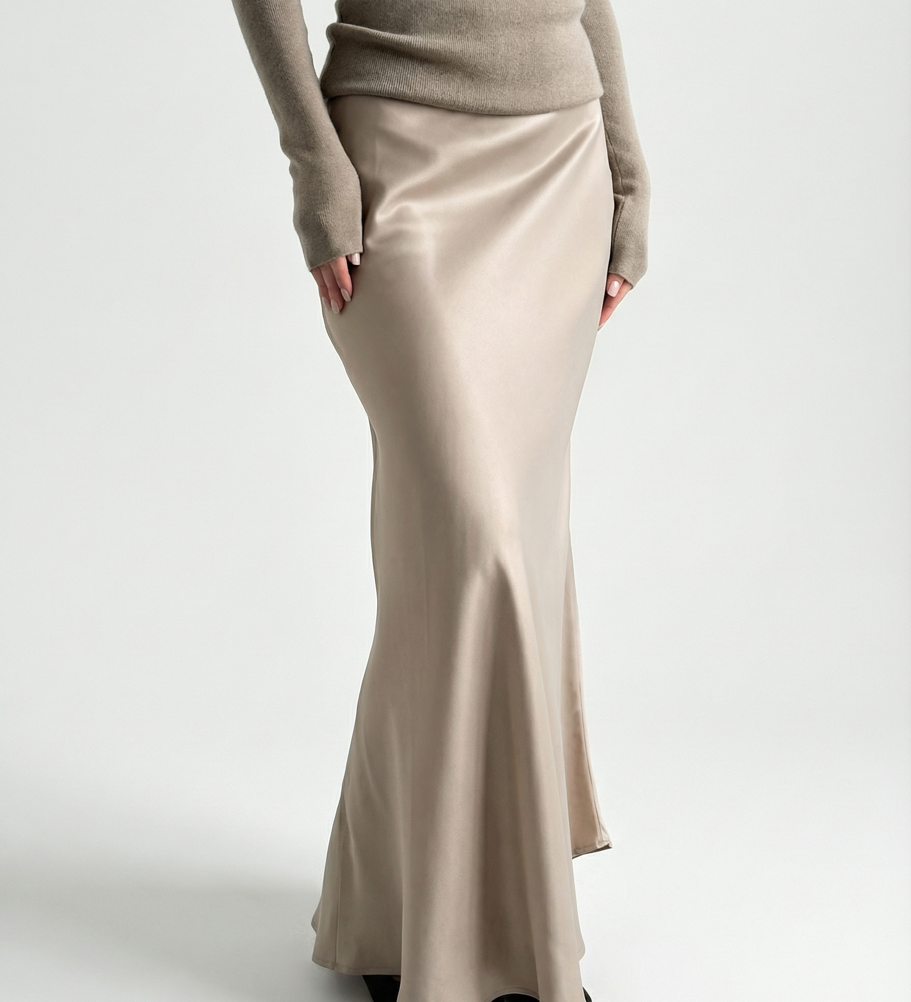 Dominika | Jednoduchá elegantná maxi sukňa