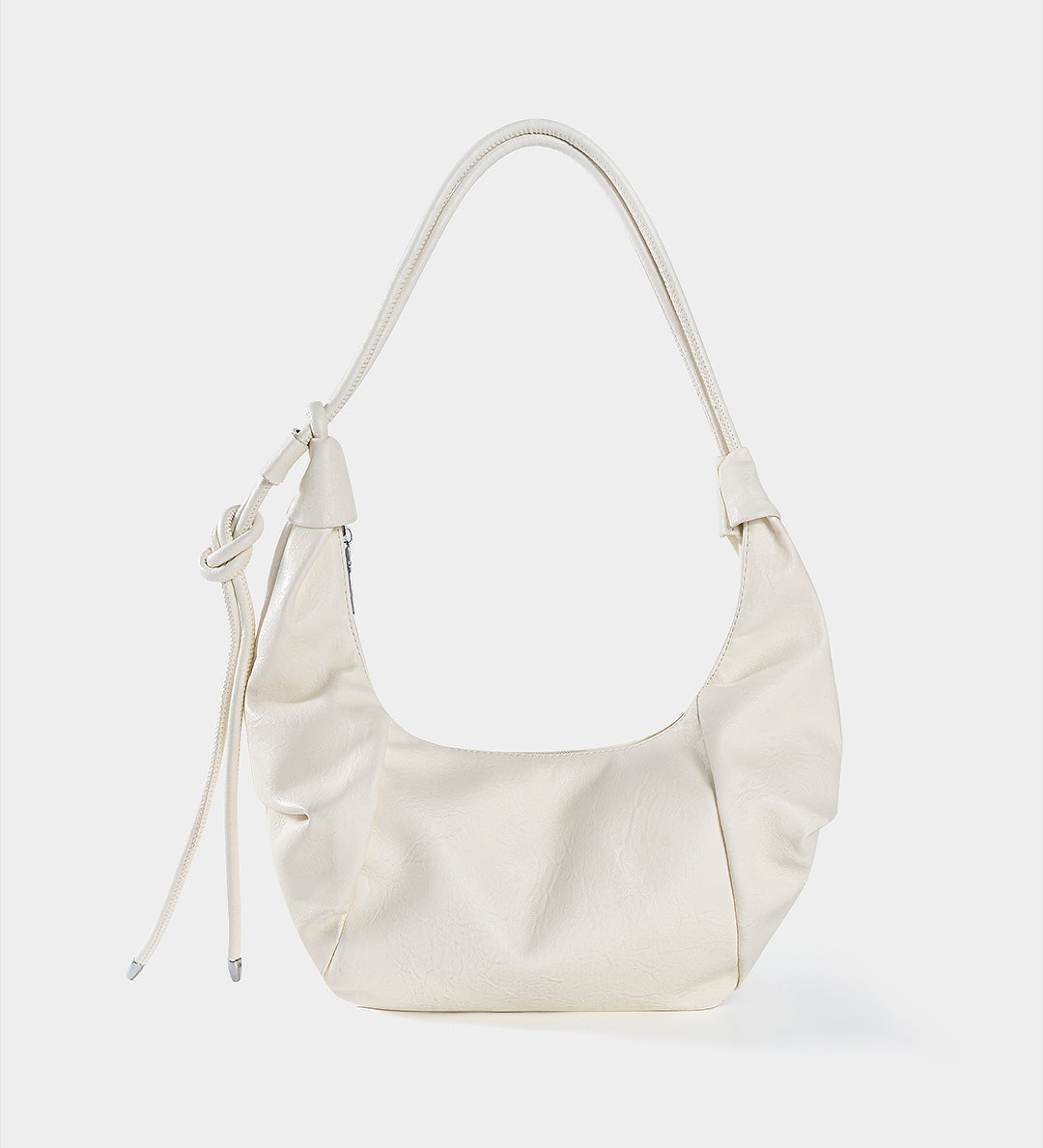 Dominika | Crossbody kabelka z umelej hladkého vzhľadu so zipsom