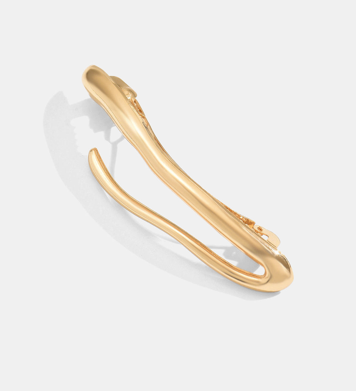 Lenka | Minimalistická lesklá spona do vlasov