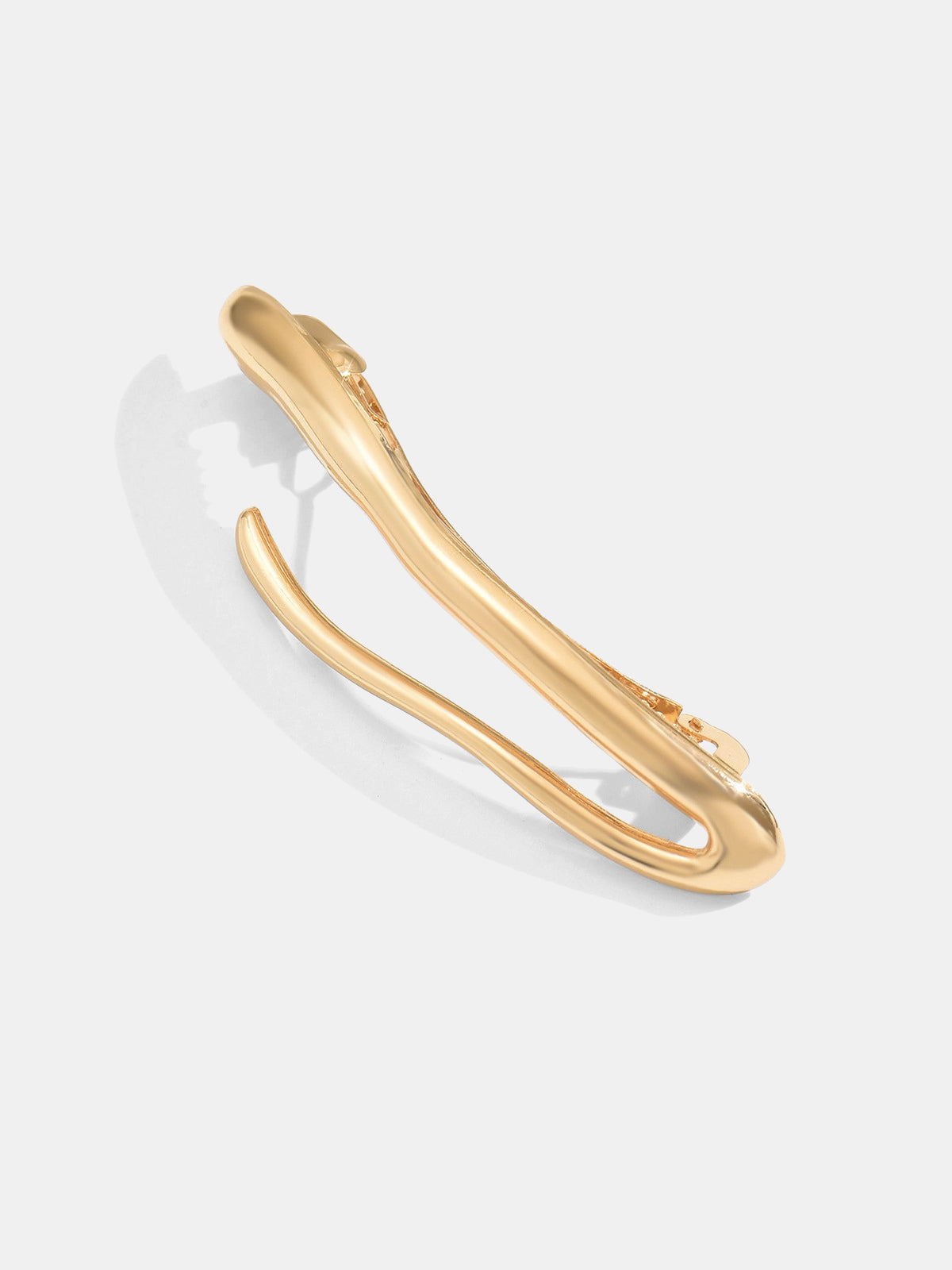 Lenka | Minimalistická lesklá spona do vlasov