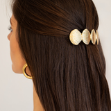 Jana | Lesklá spona do vlasov v tvare mušle