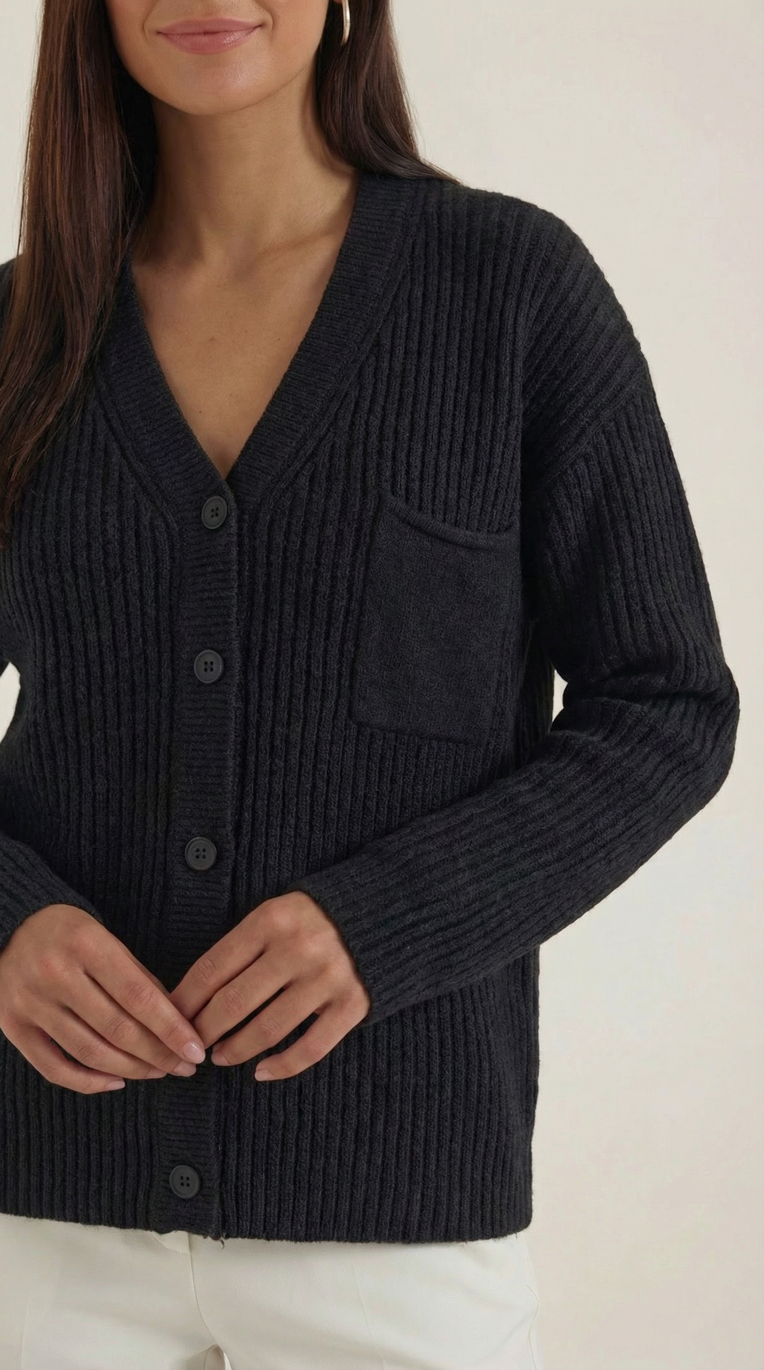 Katarína | Pletený kardigán s oversize strihom