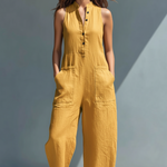 Gabriela | Minimalistický overal bez rukávov
