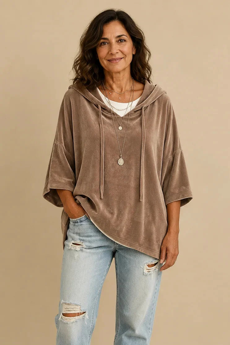 Emese | Voľná oversize mikina s kapucňou