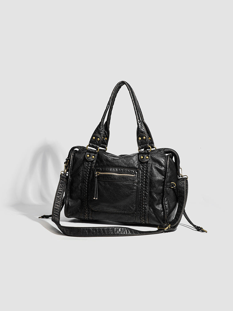 Petra | Pevná hladká crossbody kabelka