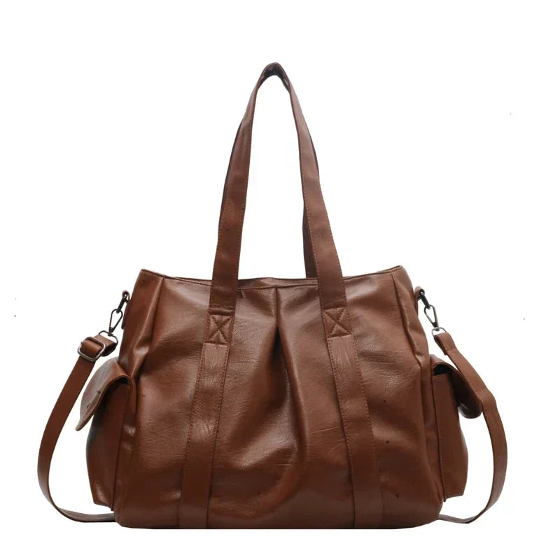 Silvia | Oversize mäkká hladká tote kabelka