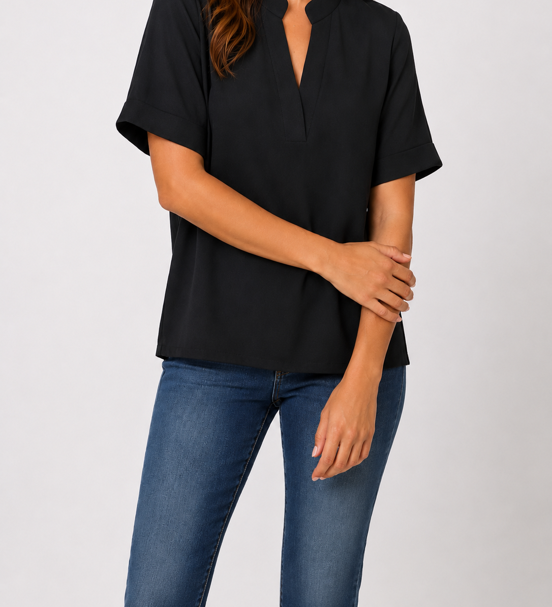 Štefánia | Elegantná blúzka s jemným stojačikom