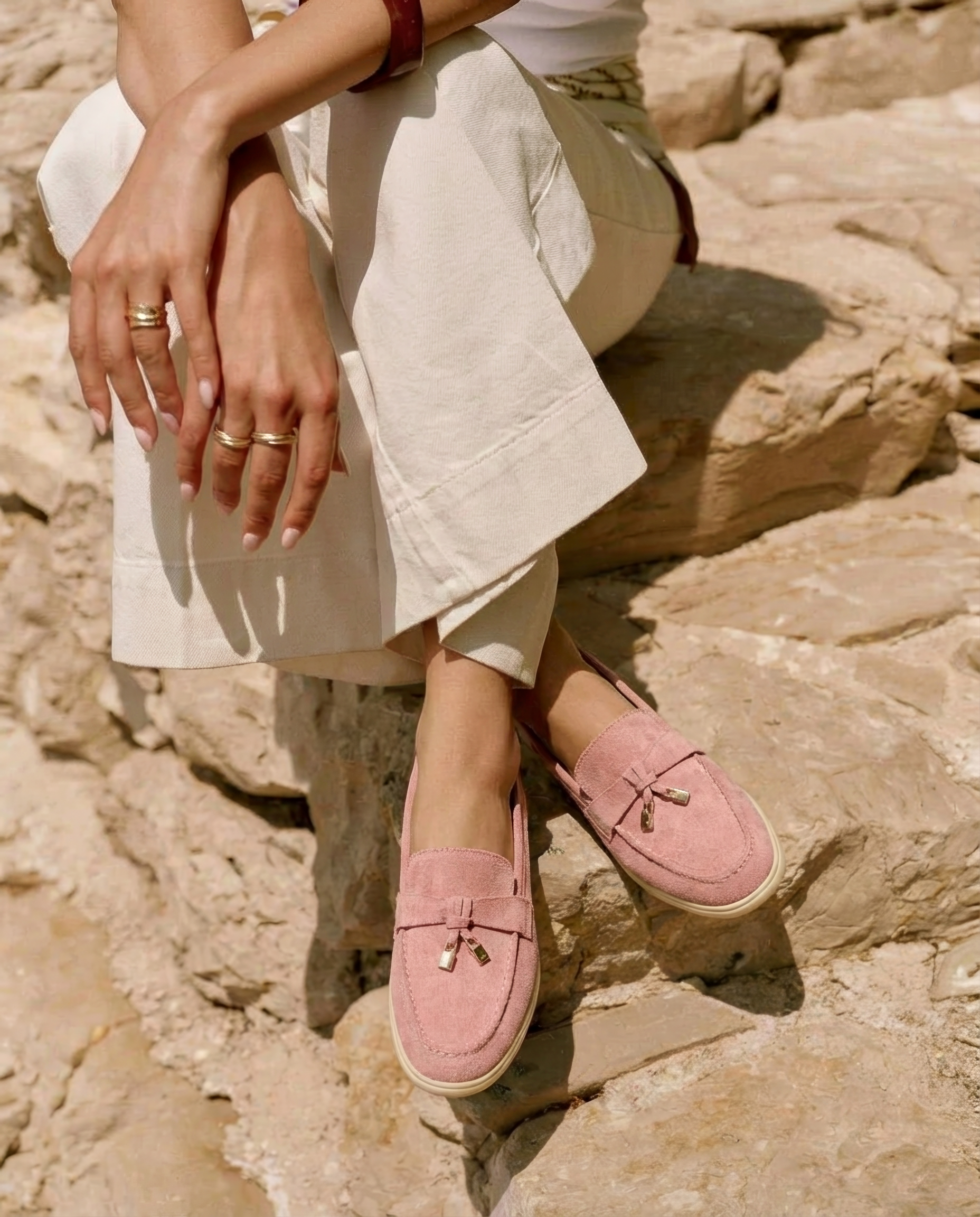 Lívia | Elegantné loafers s kovovým detailom