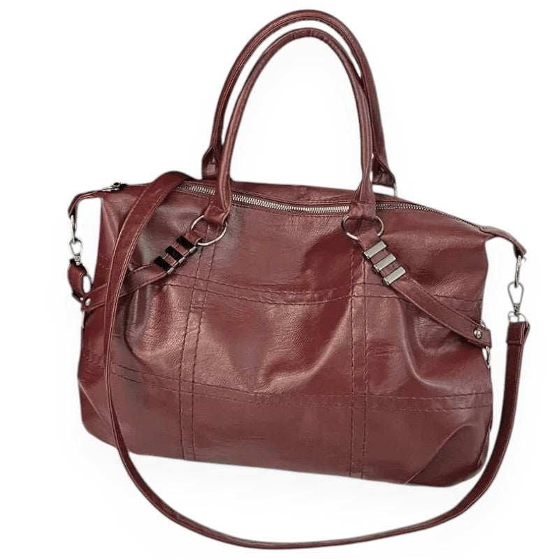 Kristína | Vintage hladká tote kabelka