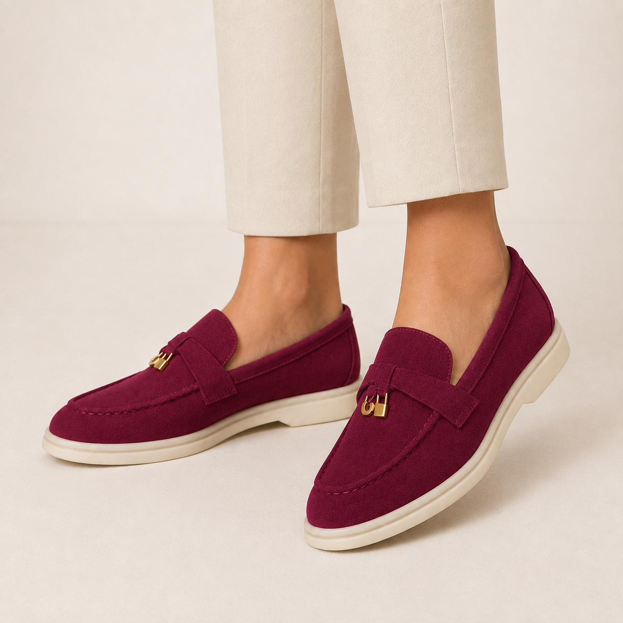 Lívia | Elegantné loafers s kovovým detailom