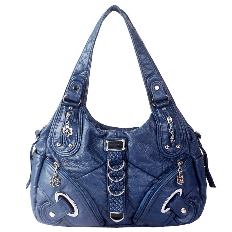 Klára | Klasická hladká crossbody kabelka