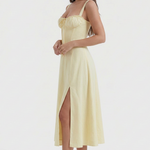 Júlia | Elegantné splývavé maxi šaty