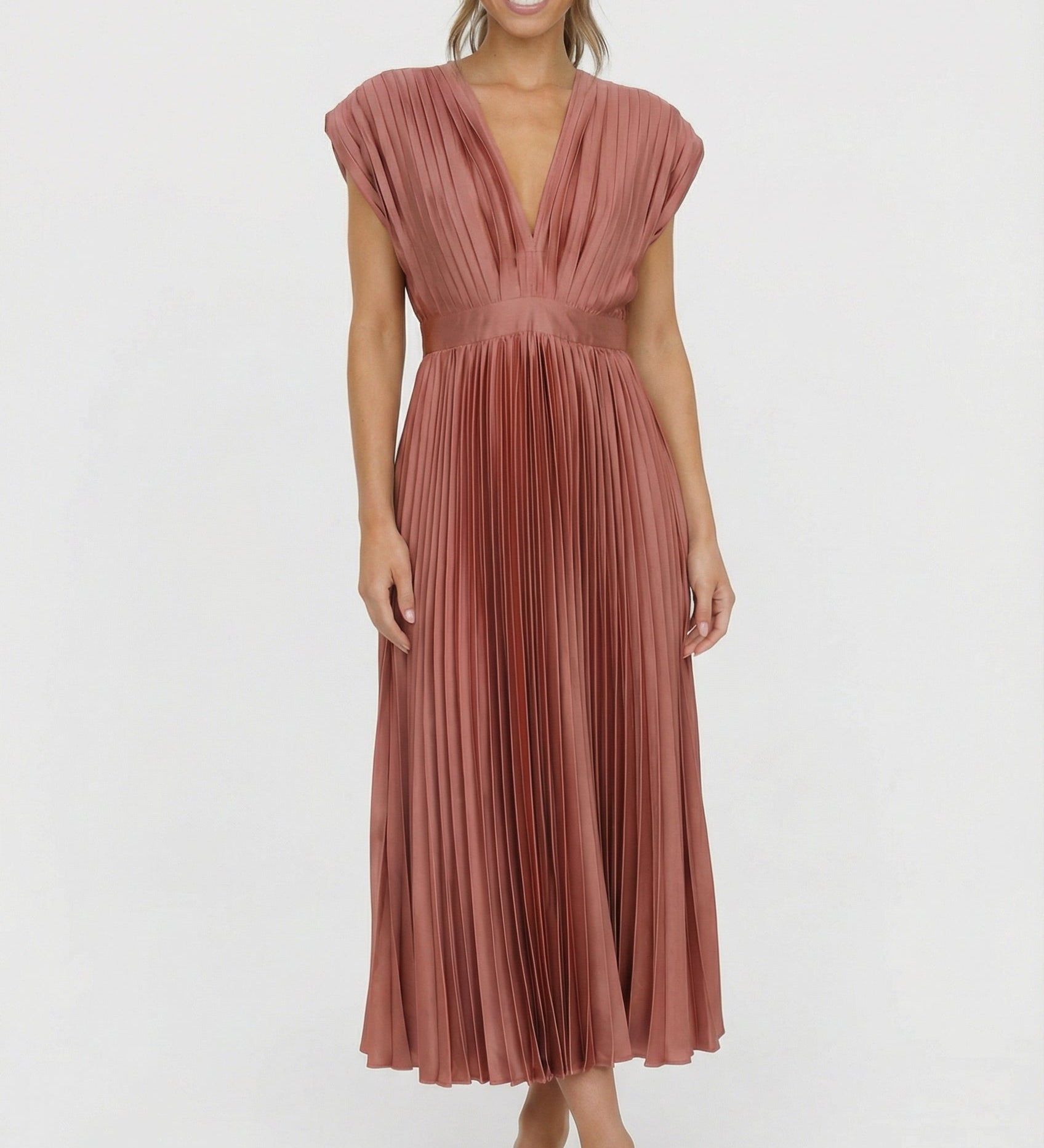 Marika | Elegantné maxi šaty so vzorom