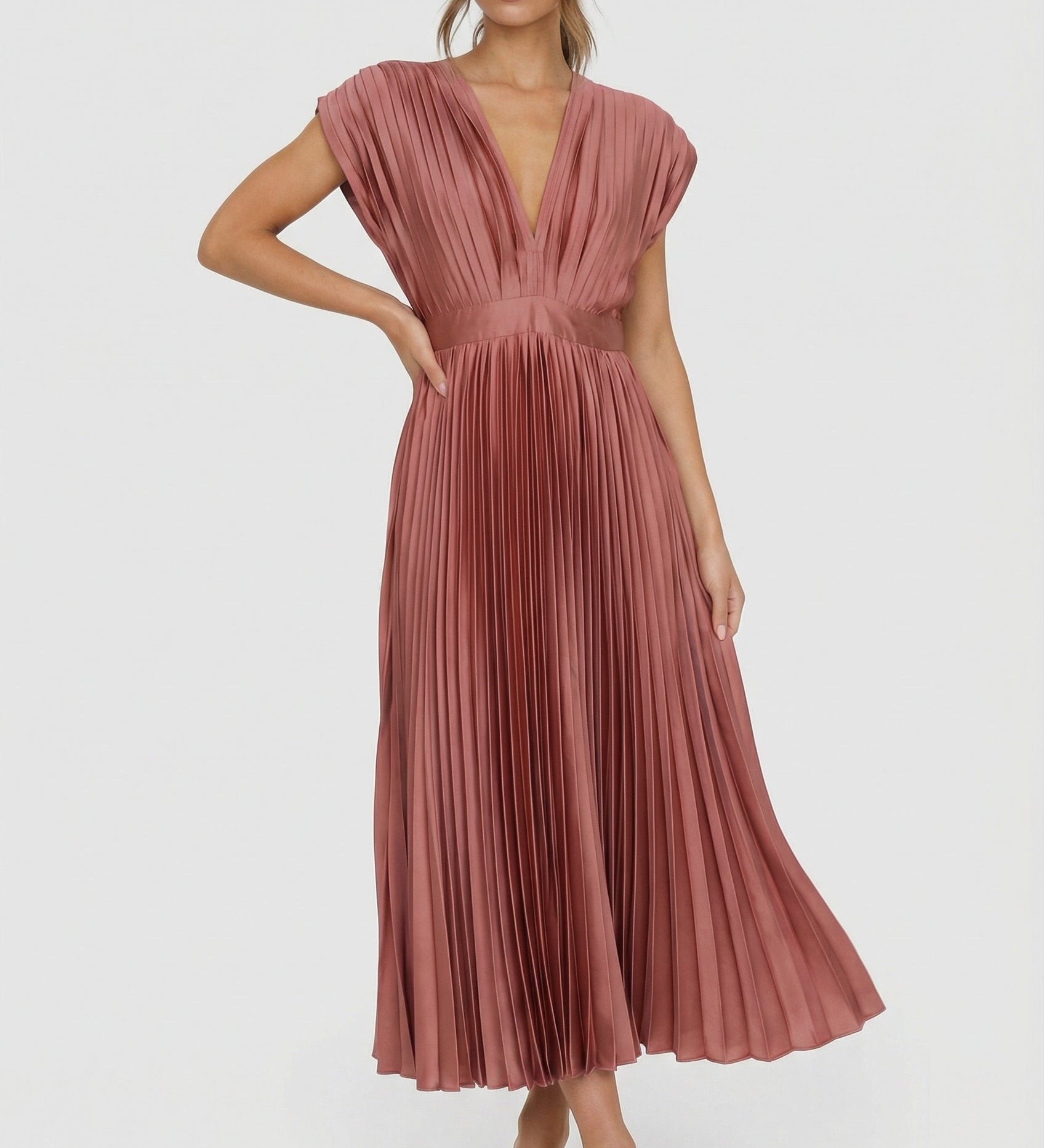 Marika | Elegantné maxi šaty so vzorom