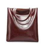 Hana | Retro hladká tote kabelka