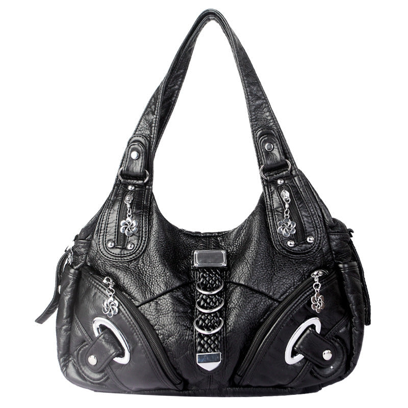 Klára | Klasická hladká crossbody kabelka