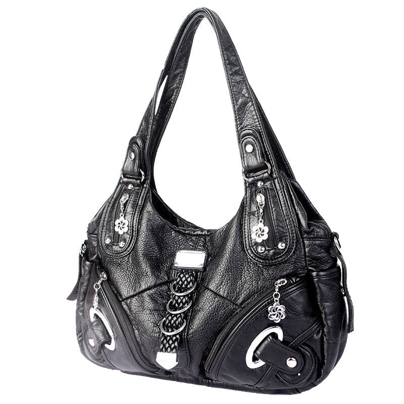 Klára | Klasická hladká crossbody kabelka