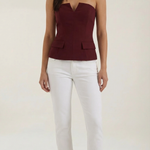 Emília | Basic top bez rukávov