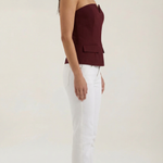 Emília | Basic top bez rukávov