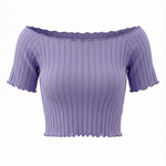 Jolana | Basic top s krátkym rukávom