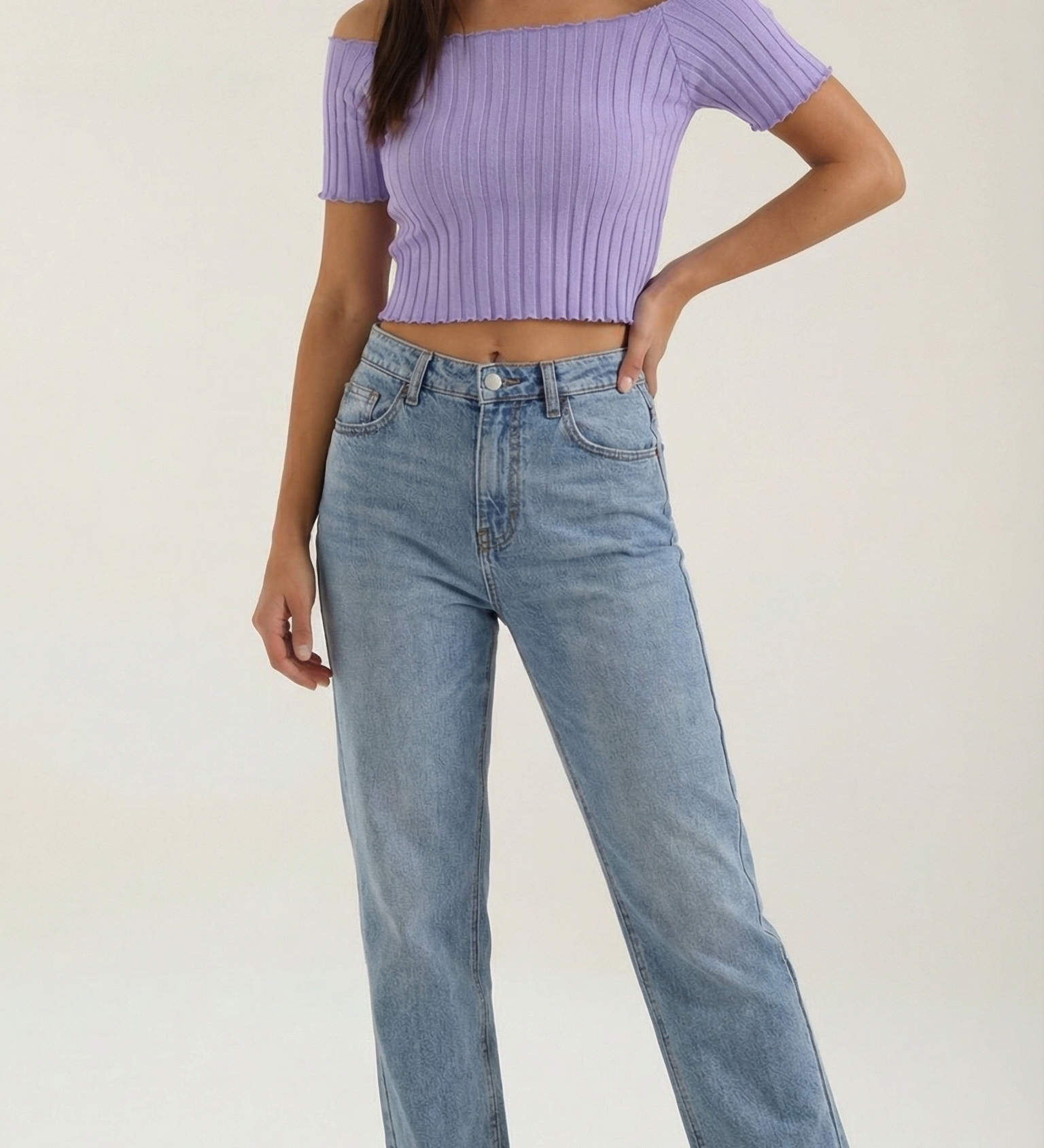Jolana | Basic top s krátkym rukávom