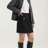 Tatiana | Trblietavá mini sukňa